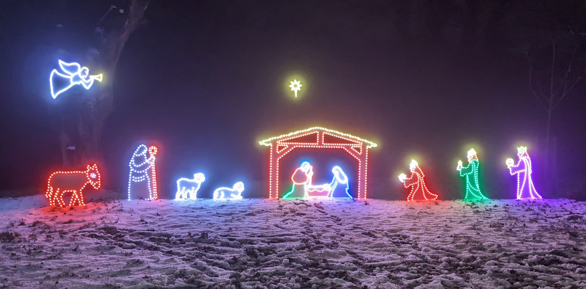 ShowLights Nativity Scene